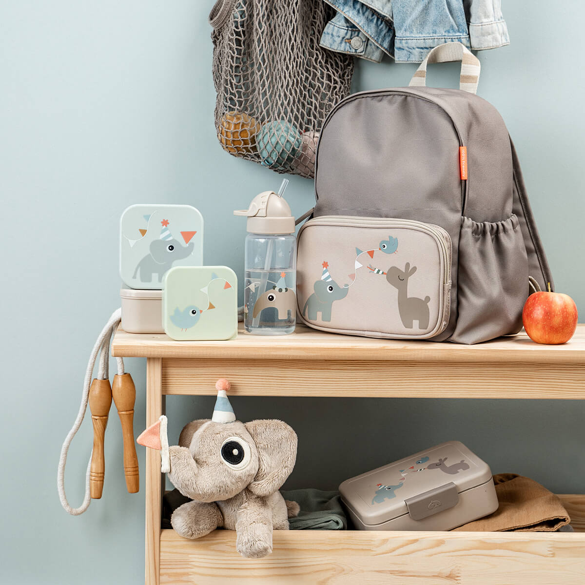 Straw bottle - Celebration - Sand - 350 ml