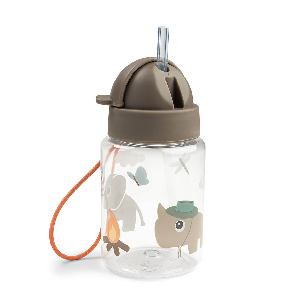 Straw bottle - Tiny trails - Sand - 280 ml