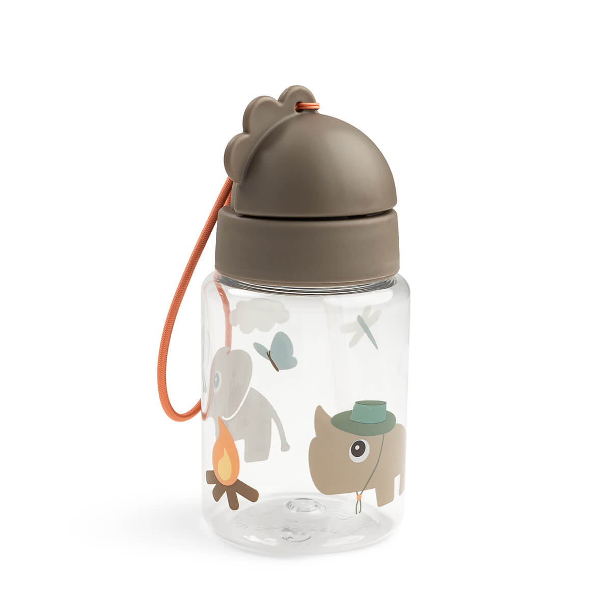Straw bottle - Tiny trails - Sand - 280 ml
