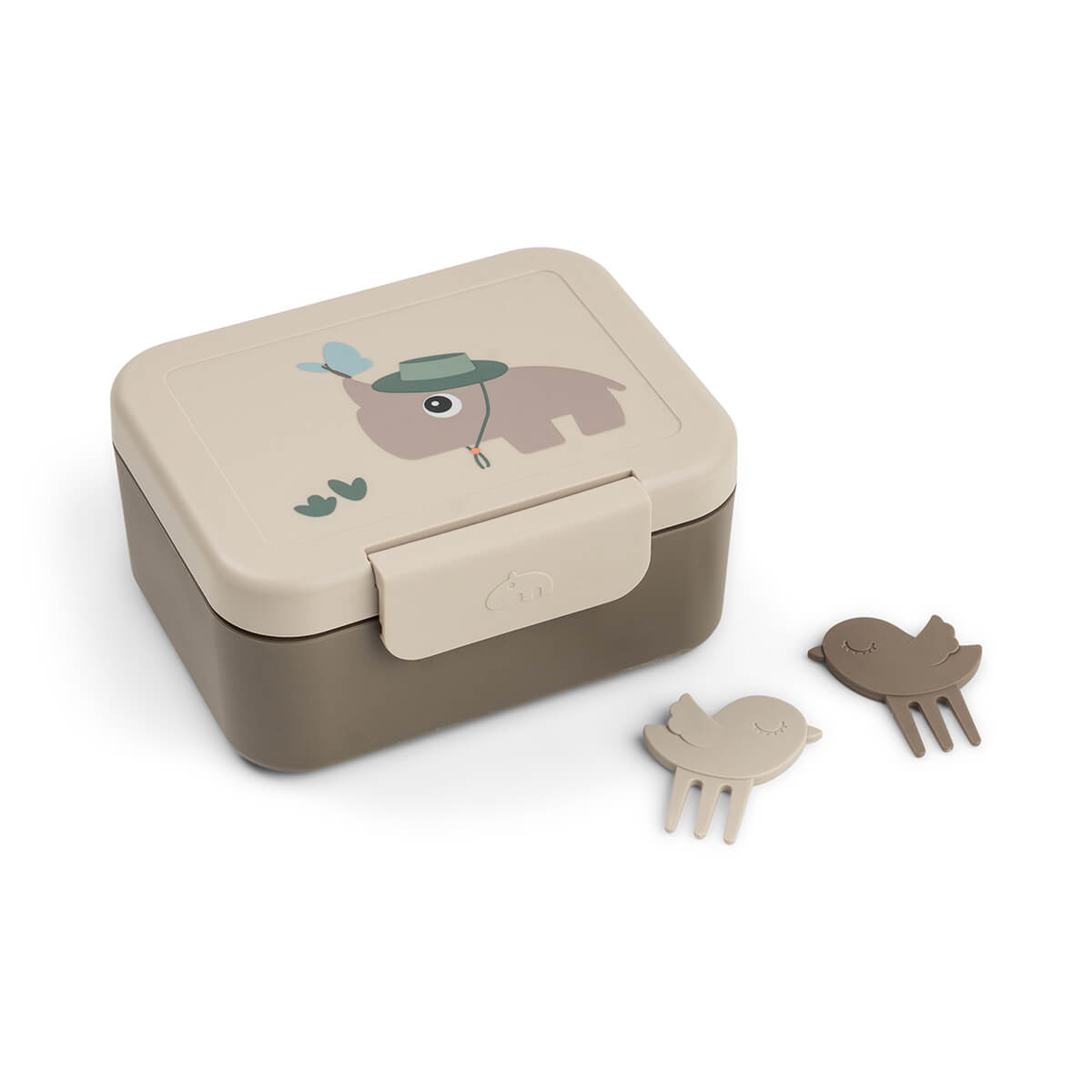 Tiny lunch box w/snack picks - Tiny trails - Sand