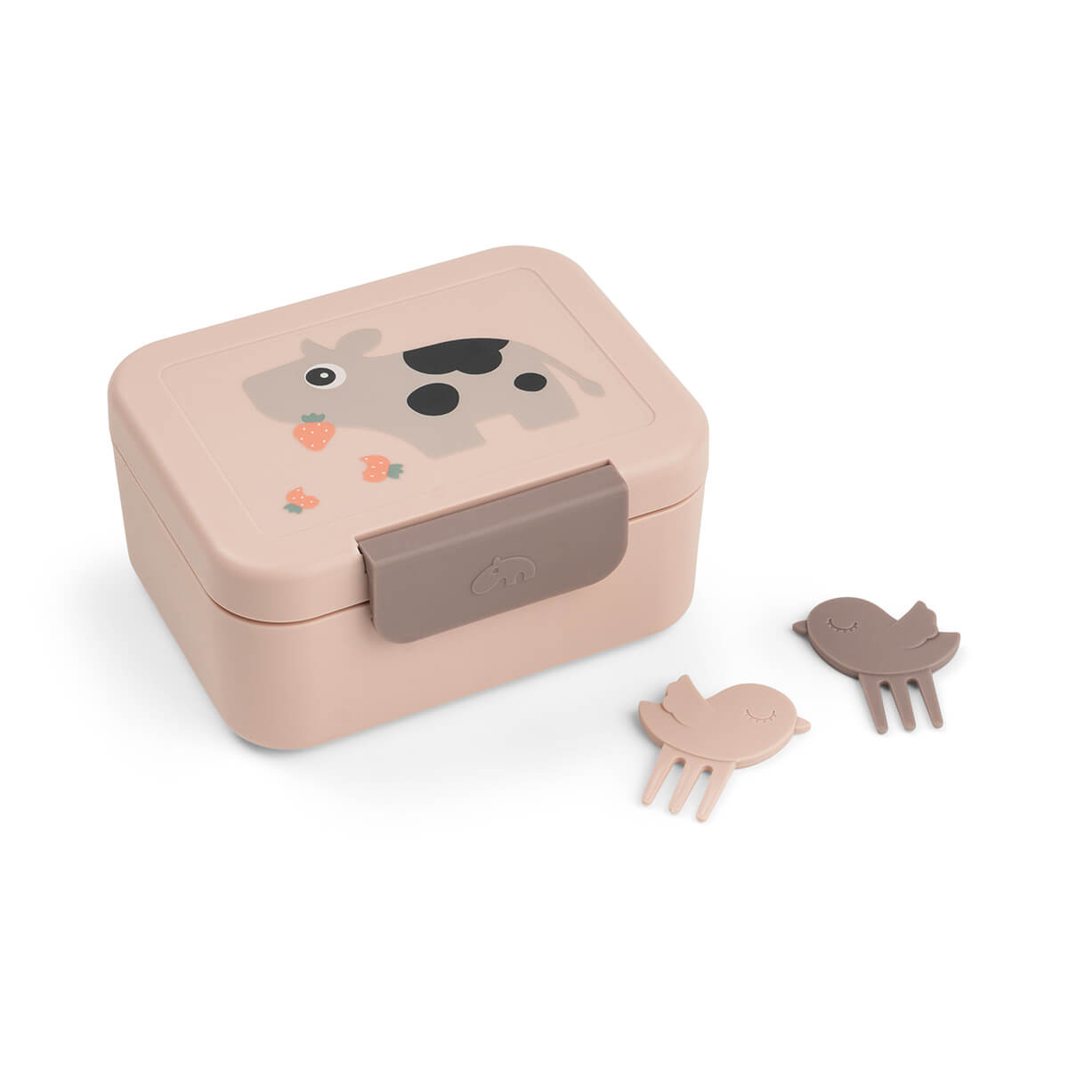 Tiny lunch box w/snack picks - Tiny farm - Powder