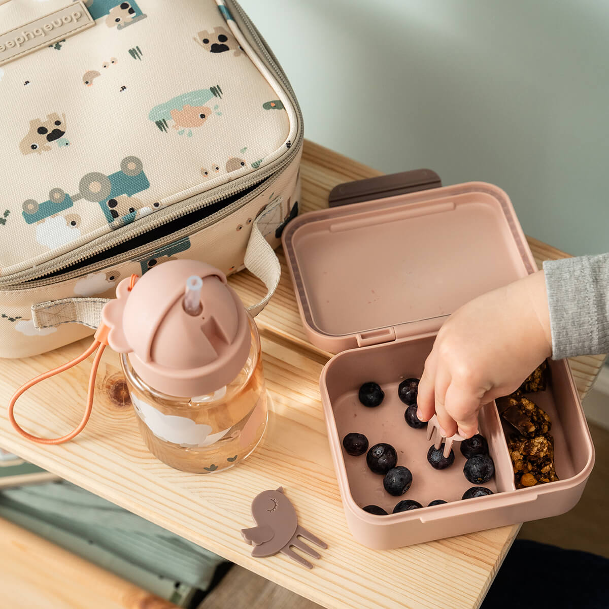 tiny farm kindergarten-set - rosa