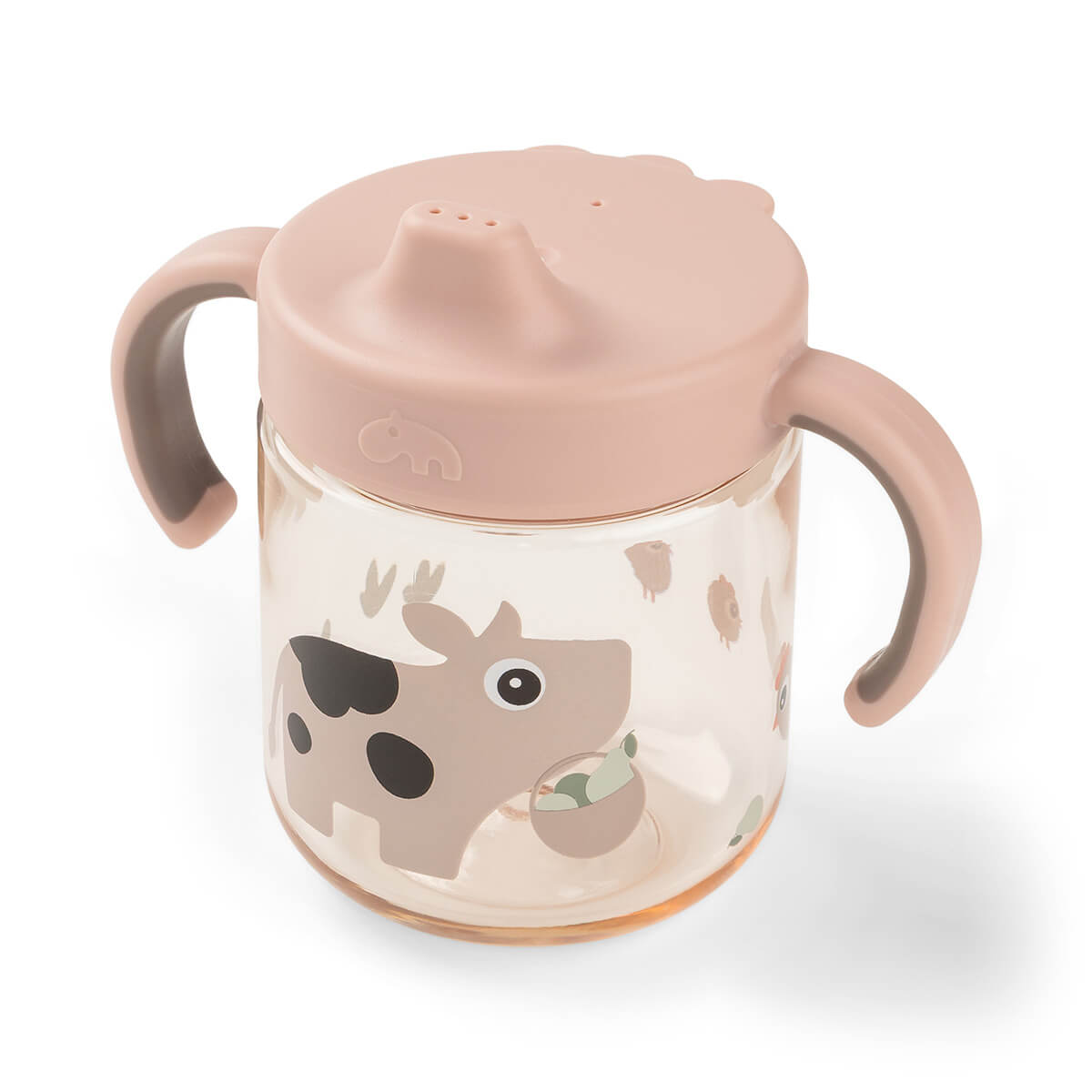 Learning spout cup 2-handle - Tiny farm - Powder