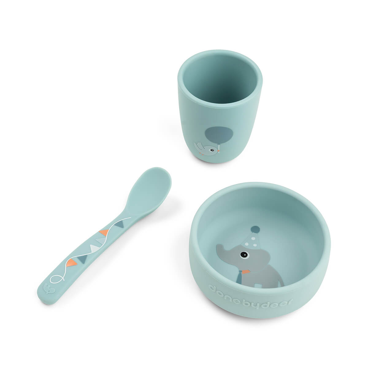 Stick&Stay first meal set - Celebration - Blue