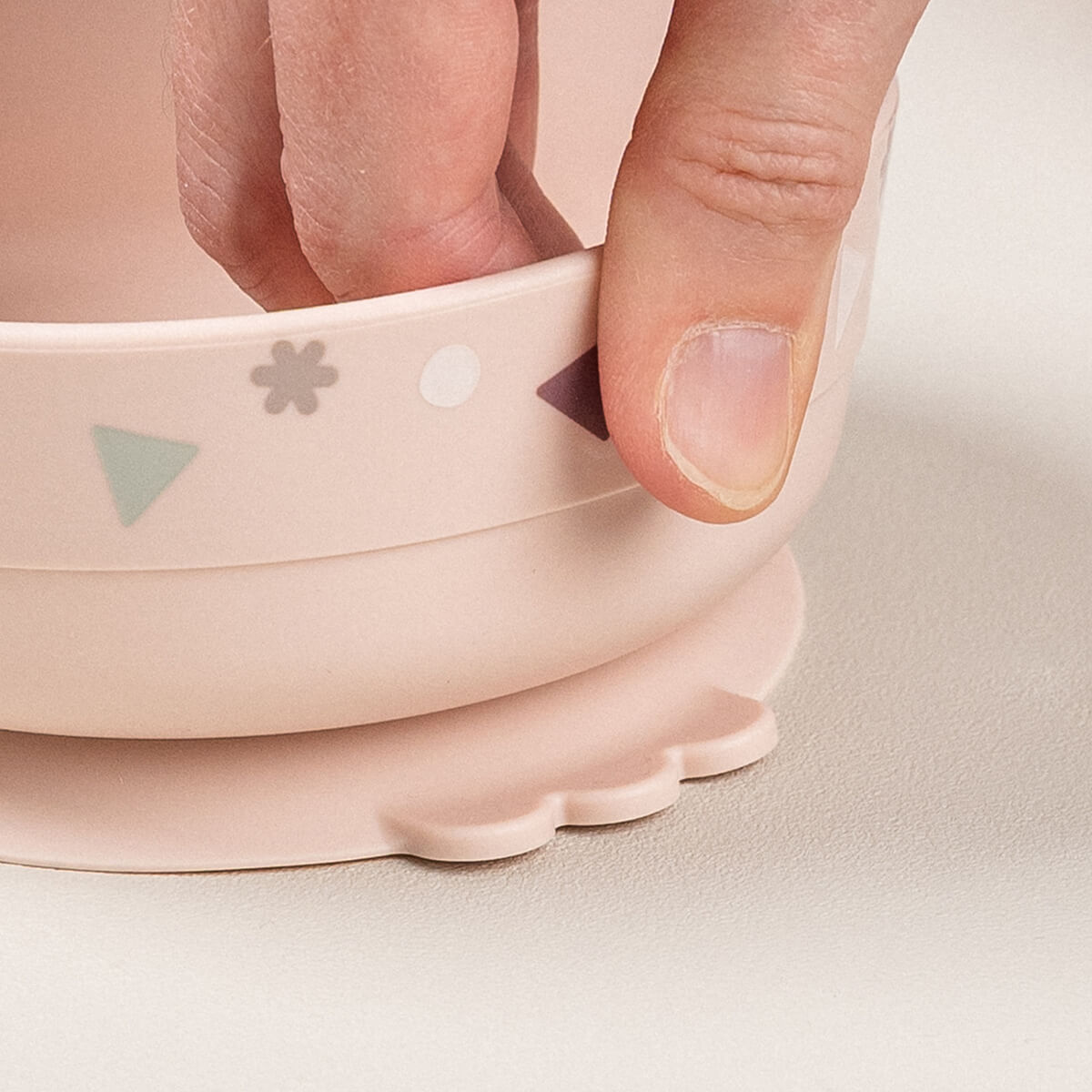 Foodie Tafelservice mit Saugnapf - Celebration - Powder