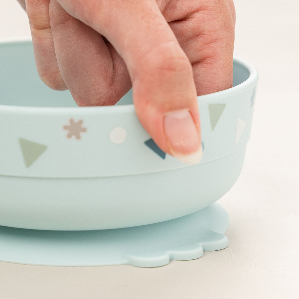 Foodie Tafelservice mit Saugnapf - Celebration - Blau