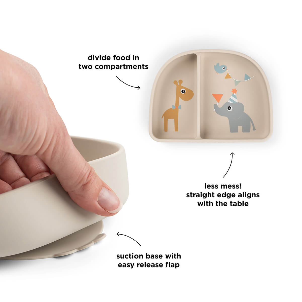 Lernbecher-Set Celebration - Sand