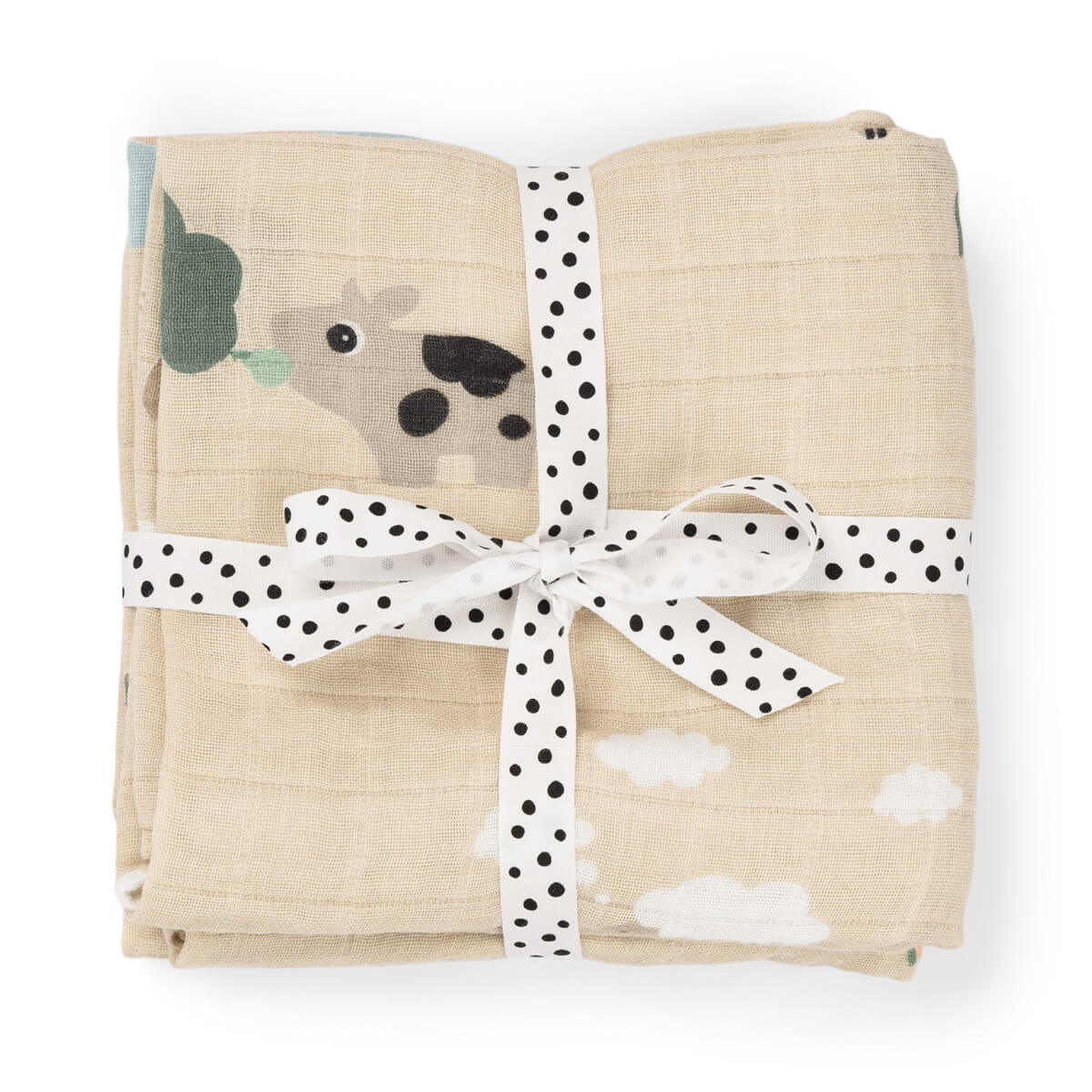 Windeltuch 3er-Pack – Tiny farm – Sand