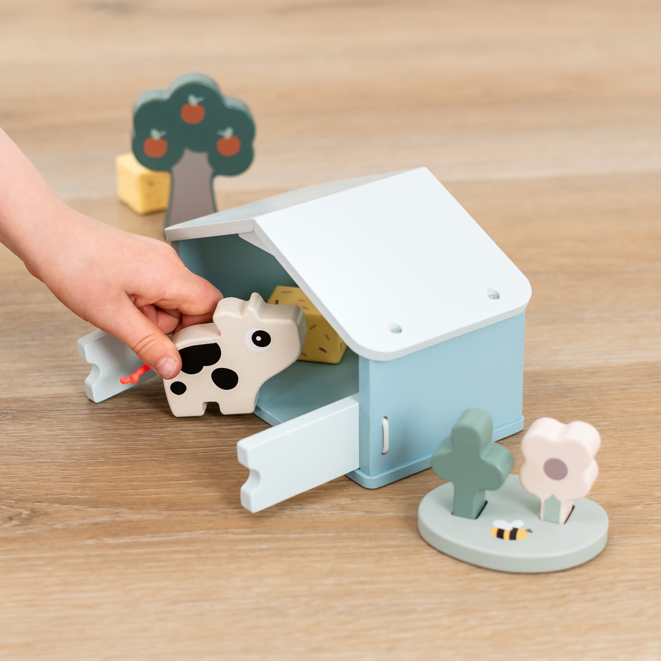 Tiny farm play set - Dotti - Colour mix