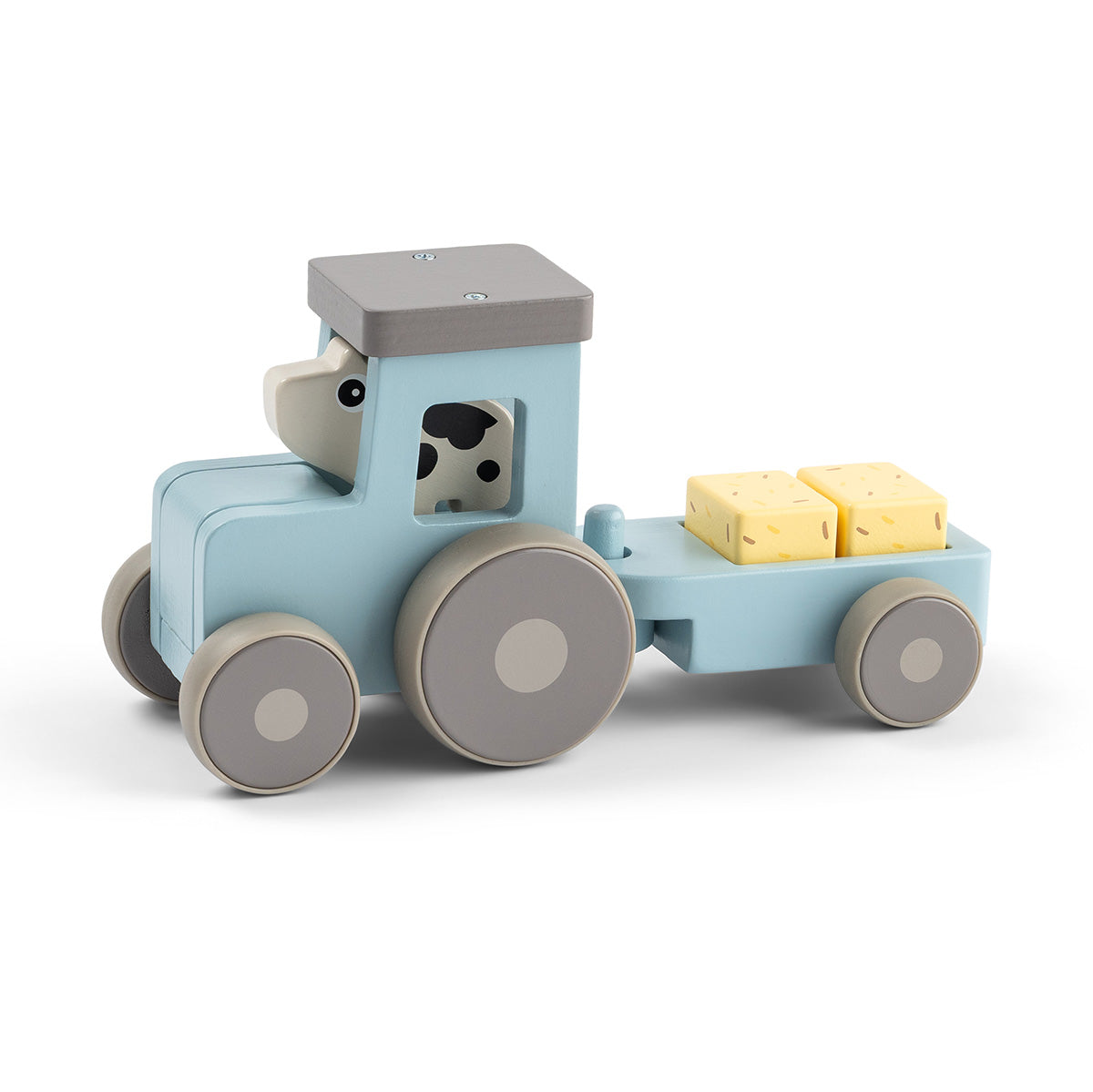 Tiny farm traktor - Dotti - blå