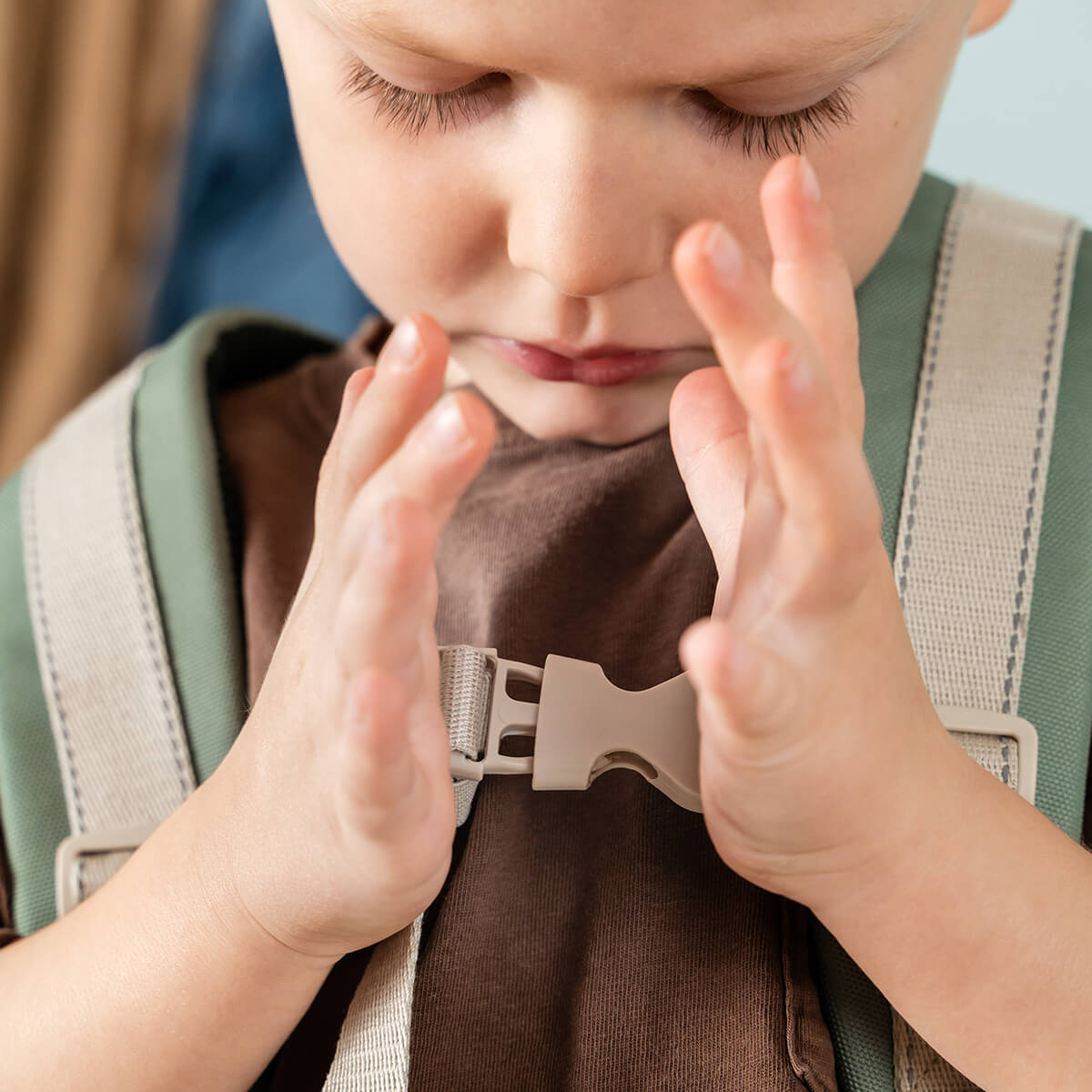 Juniorrygsæk - Tiny trails - Grøn - 13 L