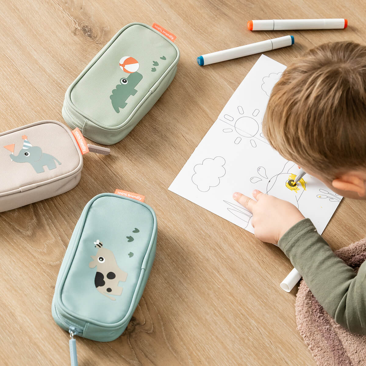 Penalhus - Tiny farm - Blå