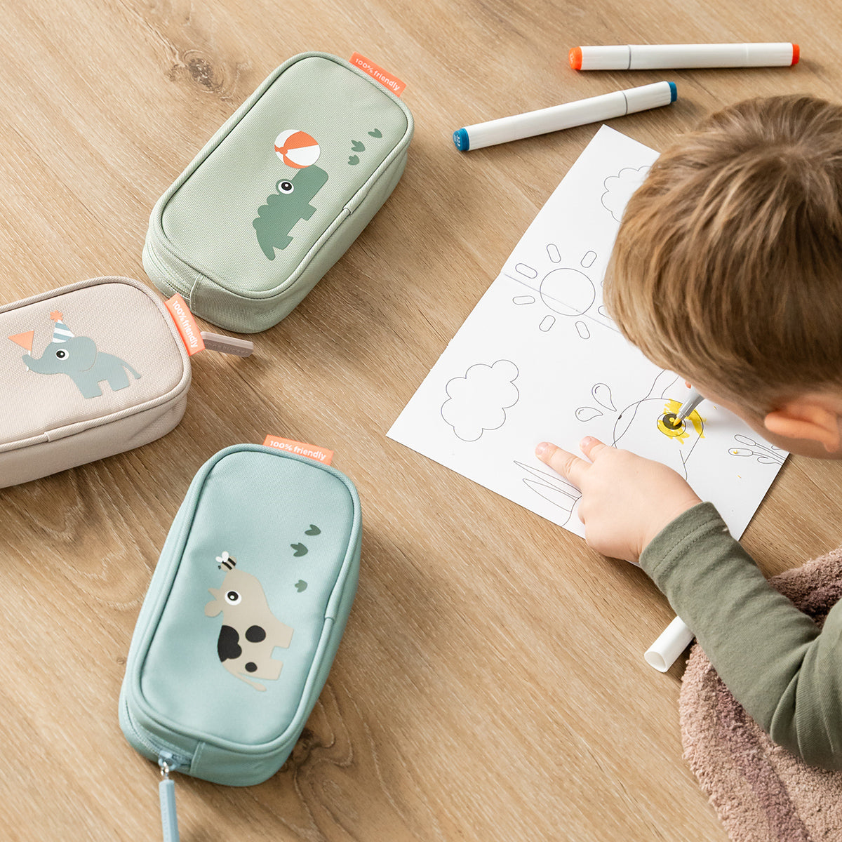 Penalhus - Playground - Grøn