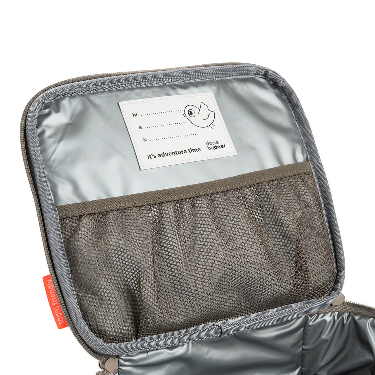 Insulated lunch bag - Tiny trails - Sand - 4 L