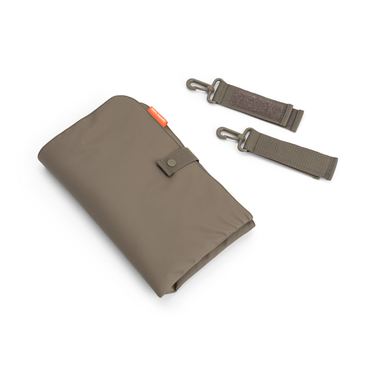 Quilted changing bag - Taupe