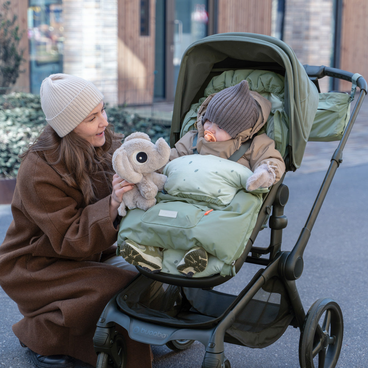 Footmuff winter - Green
