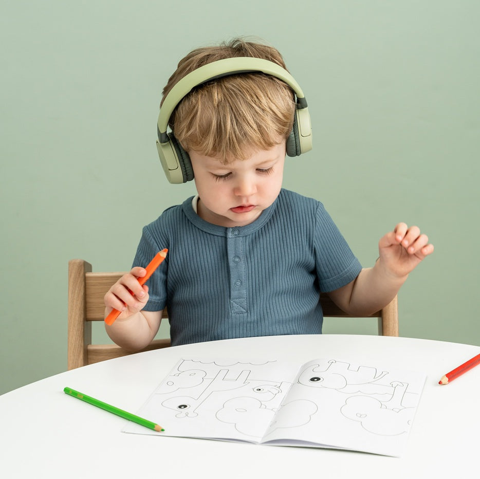 deer friends colouring book - birdee and the quiet song