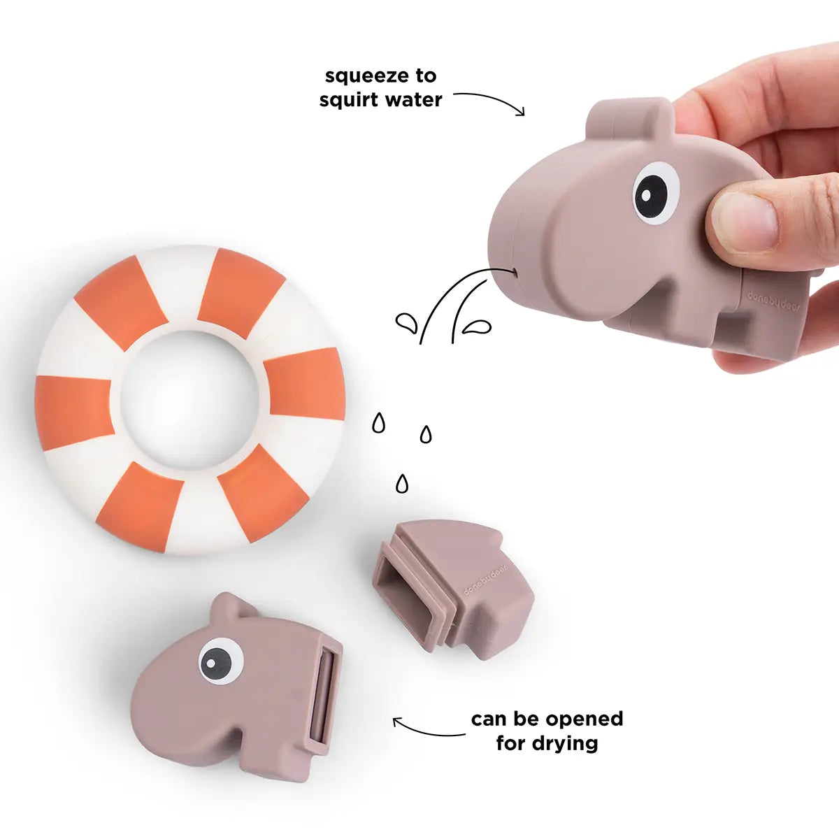 Bath squirter toy - Ozzo - Powder