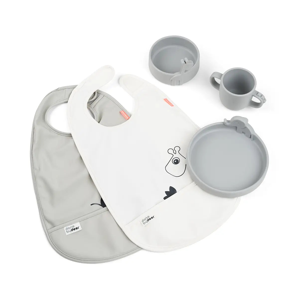 Peekaboo dinner set – Outlet bundle – Grey