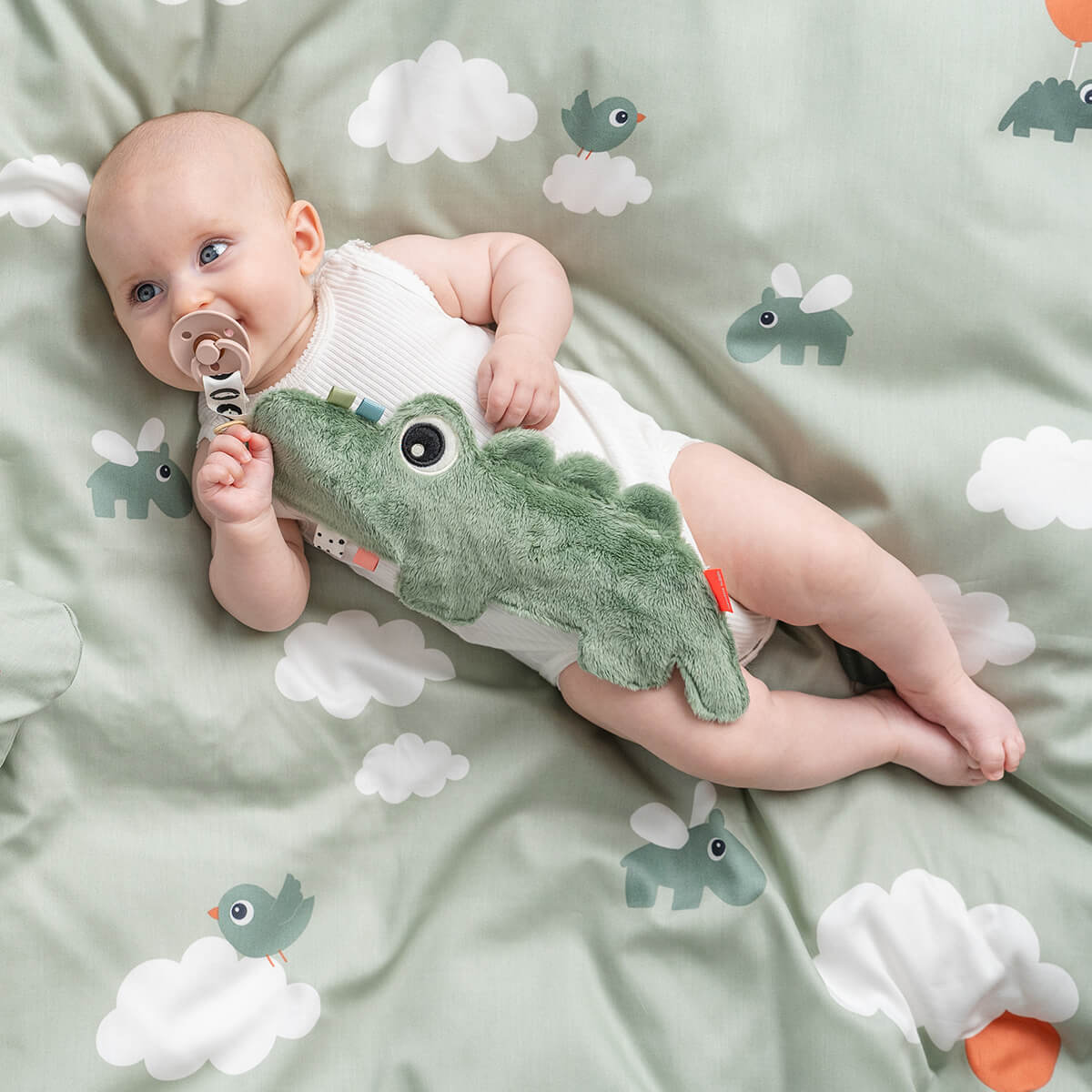 Cozy friend - Croco - Green