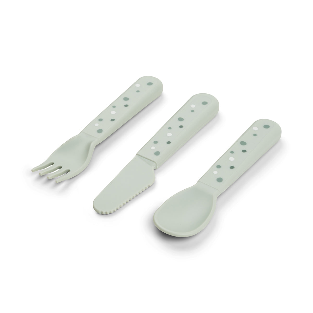 Foodie cuberteria - Happy dots - Verde