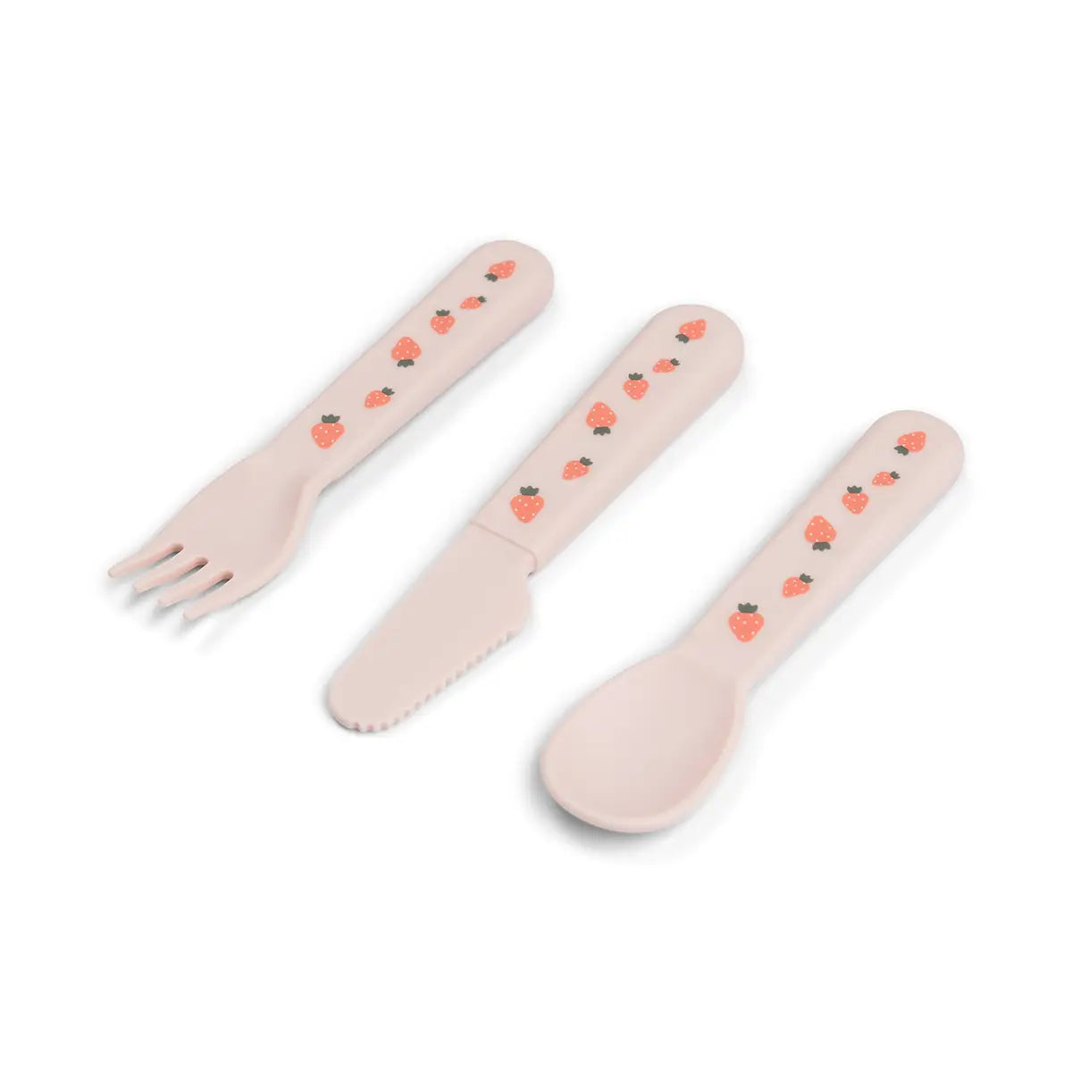 Foodie couverts set de 3 - Tiny farm - Rose