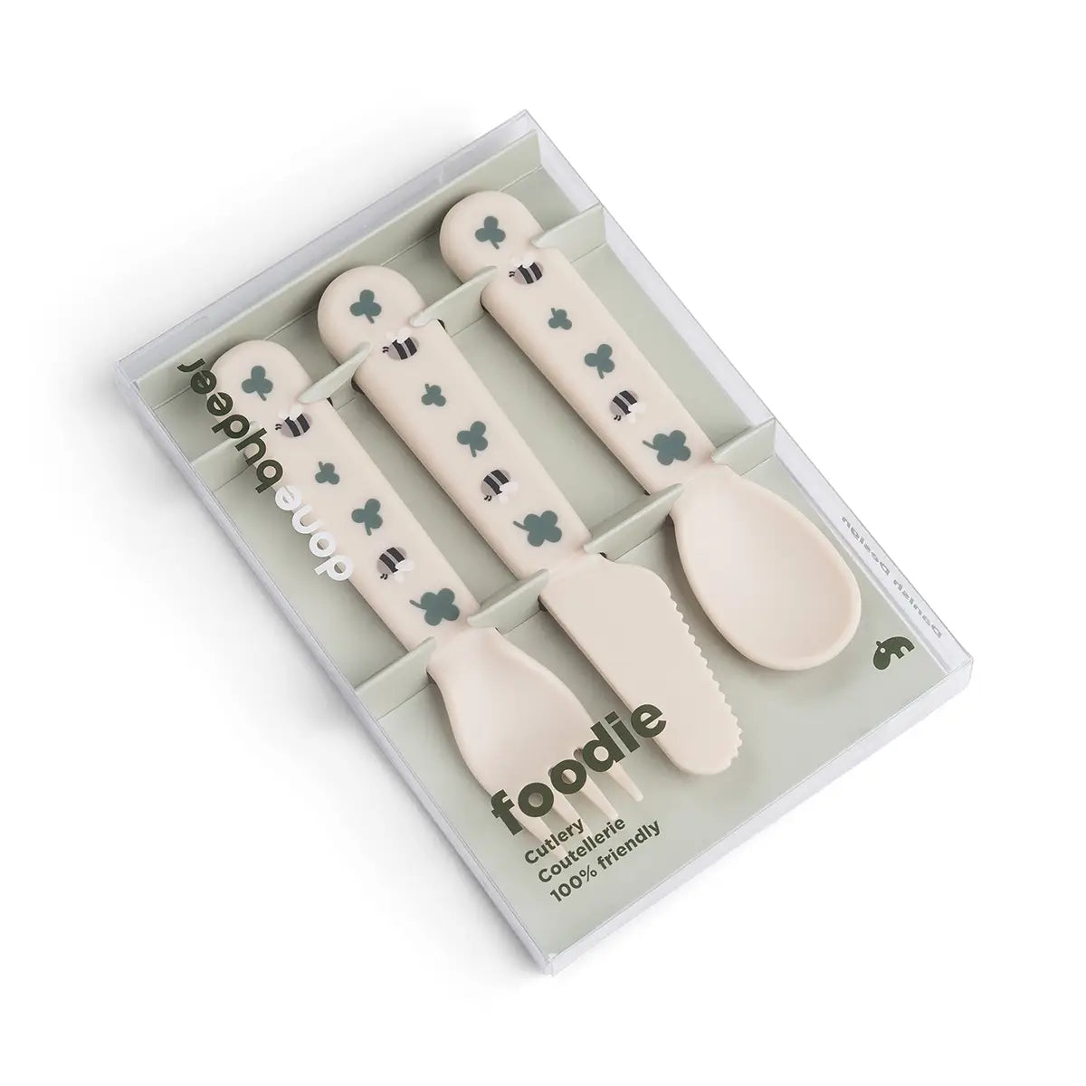 Foodie couverts set de 3 - Tiny farm - Sable