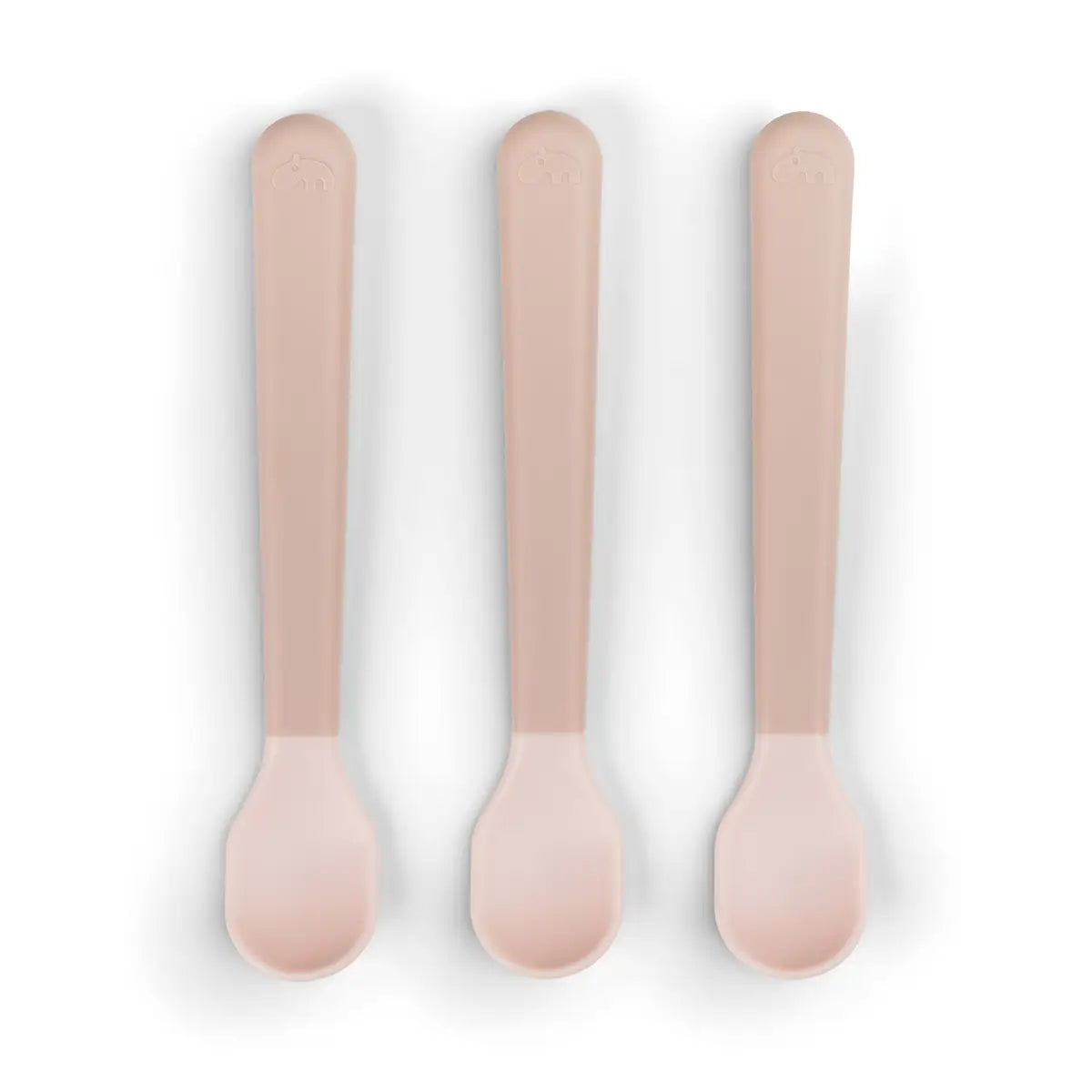 Foodie easy-grip baby spoon 3-pack - Powder
