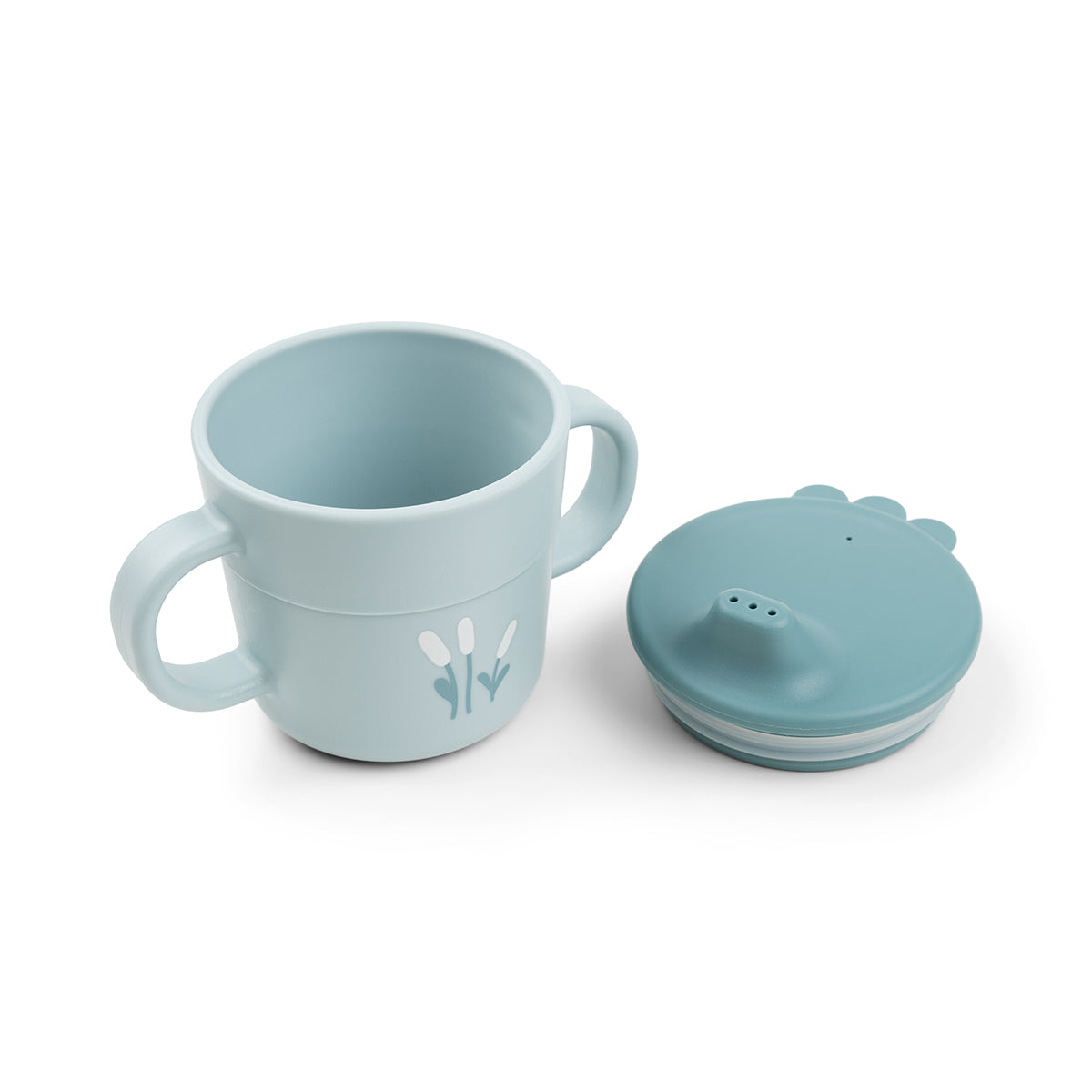 Foodie coffret premier repas ventouse - Elphee - Bleu