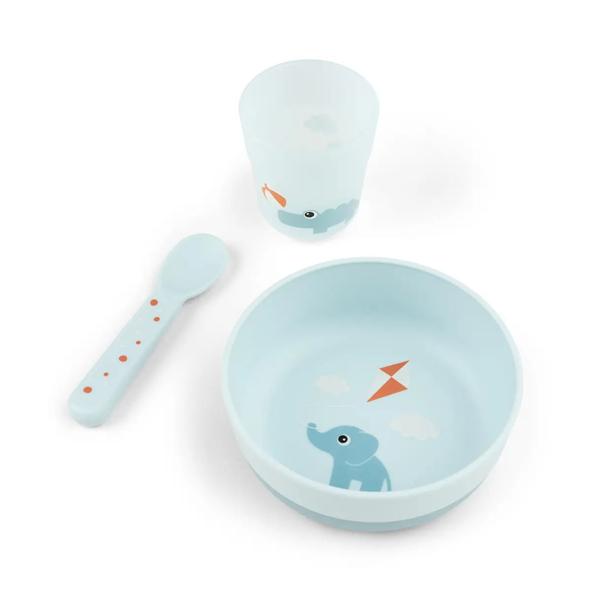 Foodie first meal set - Playground - Blue