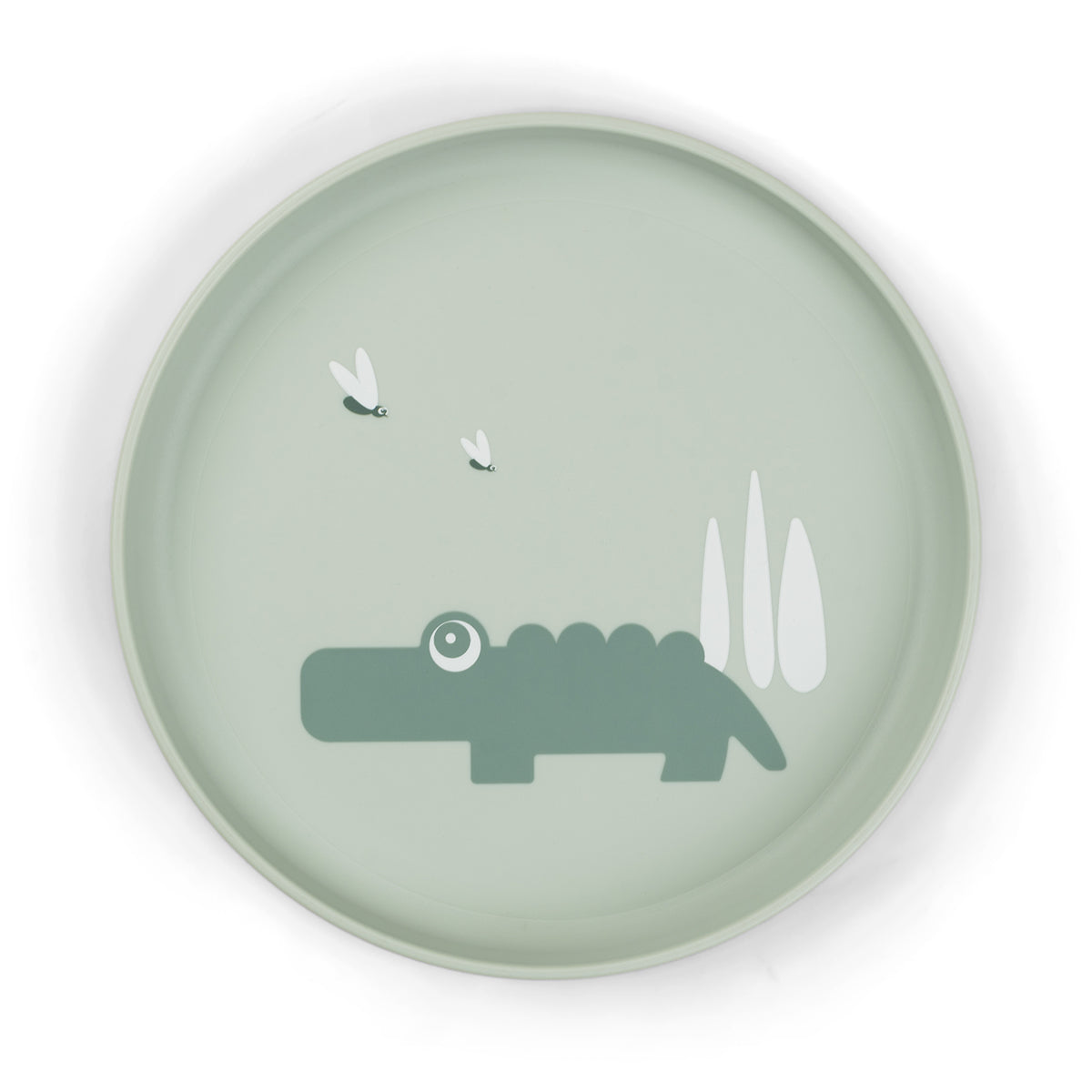 Foodie assiette - Croco - Vert