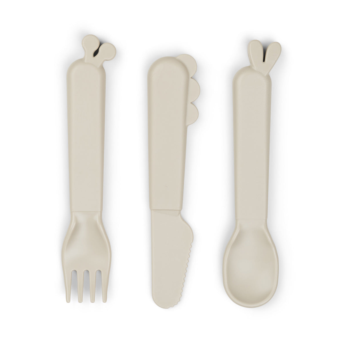 Kiddish cutlery set - Deer friends - Sand