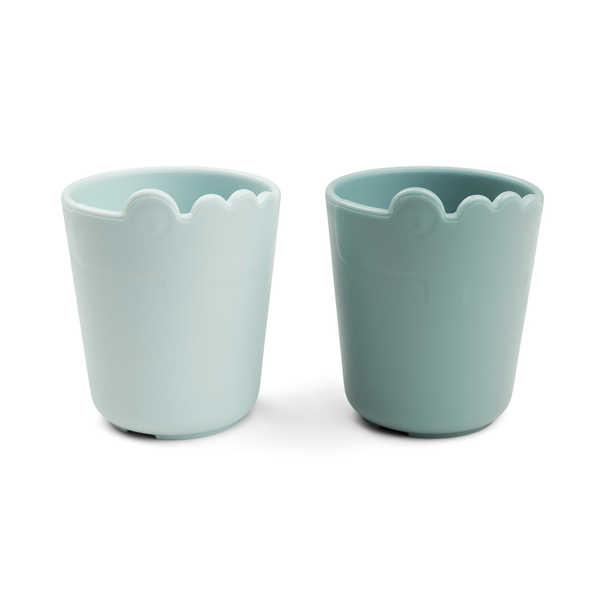Kiddish tasse lot de 2 - Croco - Bleu