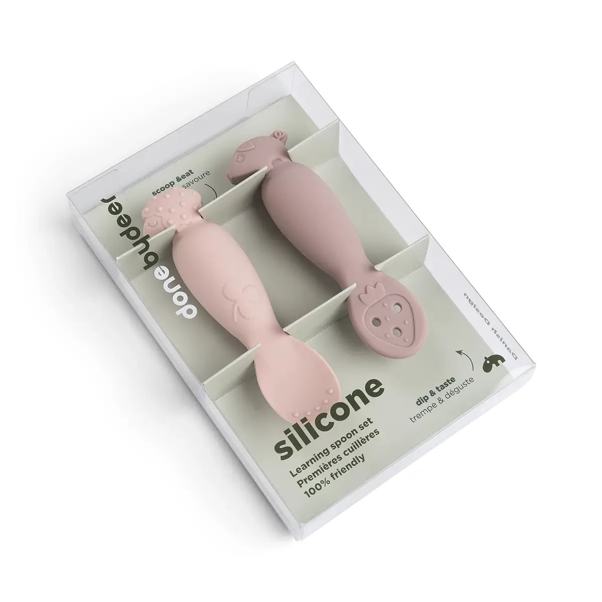 Learning spoon set - Tiny farm - Powder