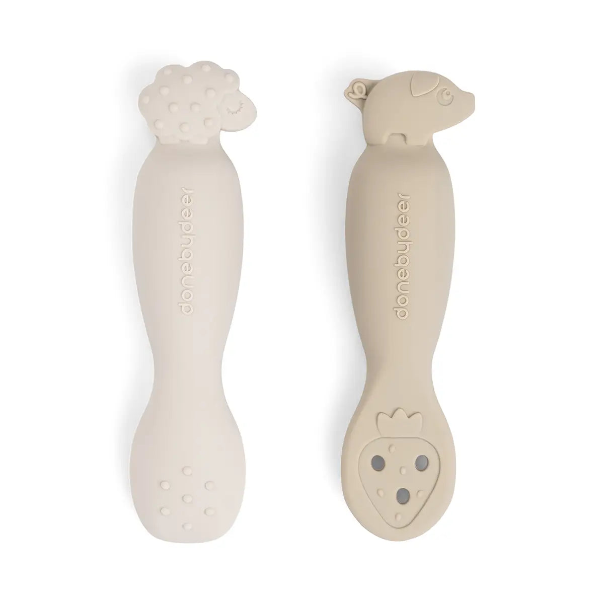Learning spoon set - Tiny farm - Sand