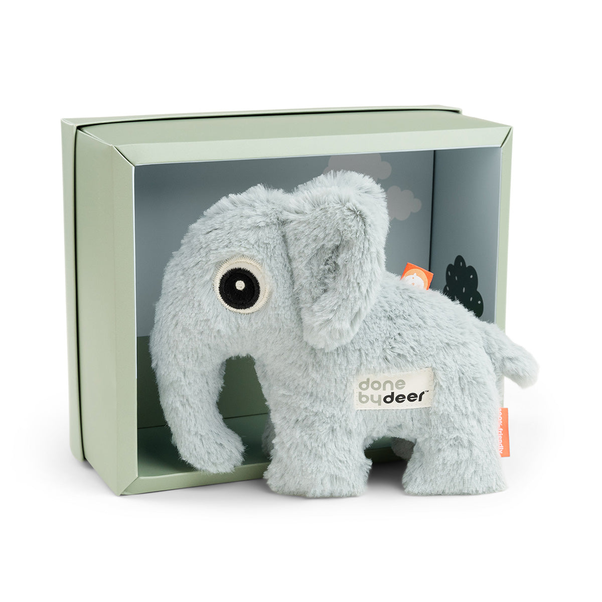 Coffret cadeau peluche - Elphee - Bleu