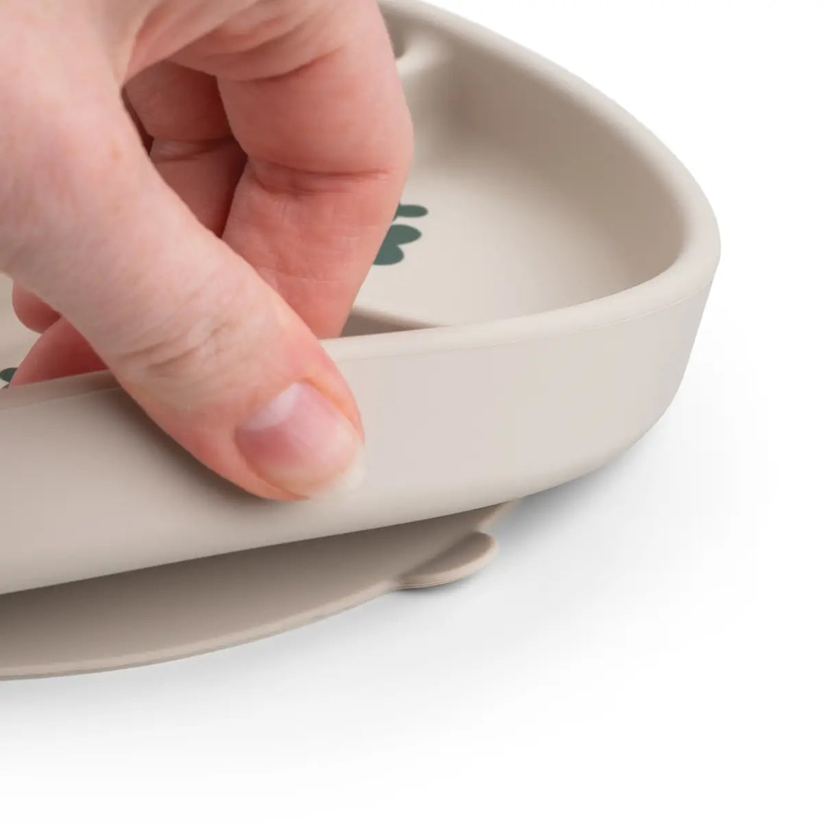 Stick&Stay compartment plate - Tiny farm - Sand