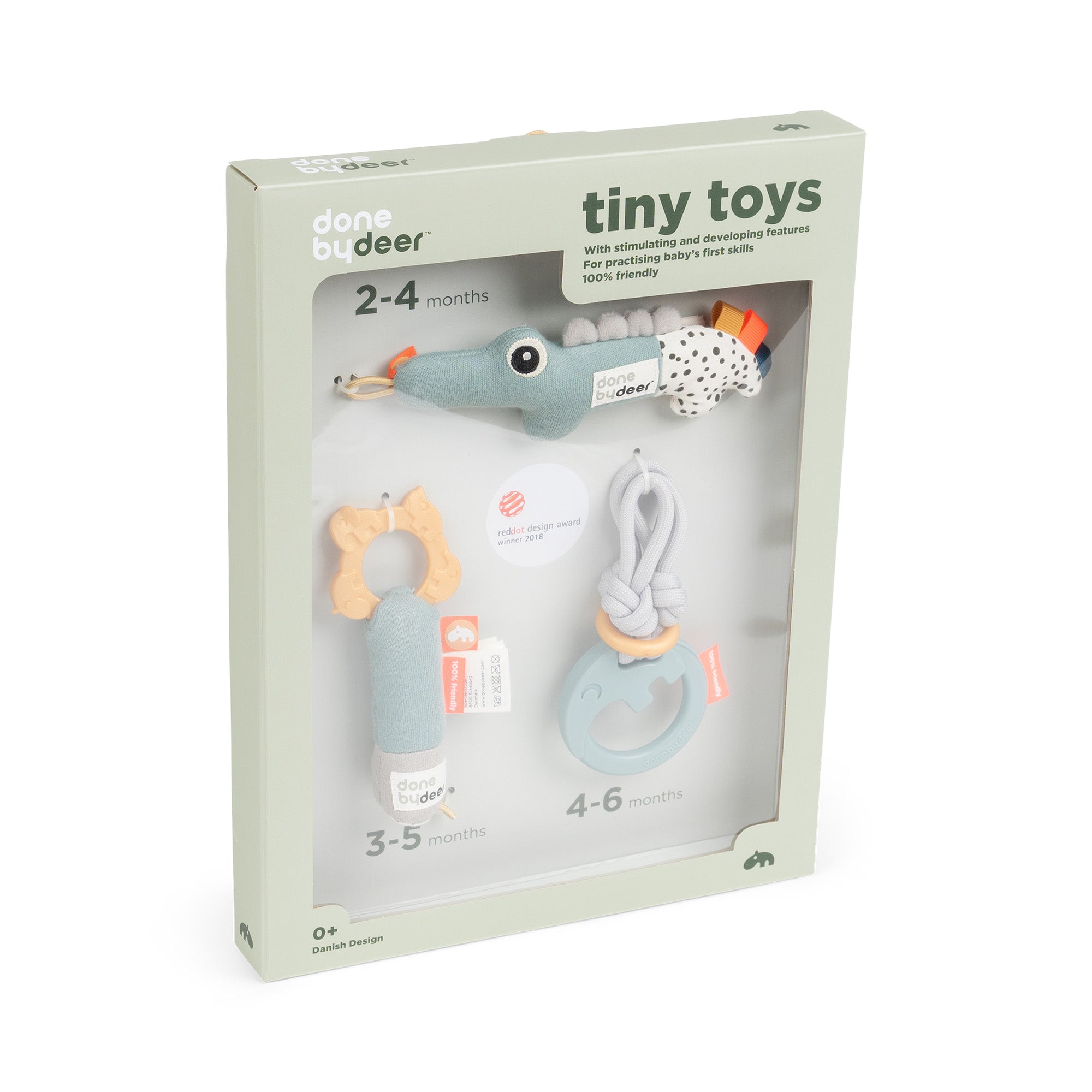 Done by Deer Tiny Toys gift set for 2-6 months