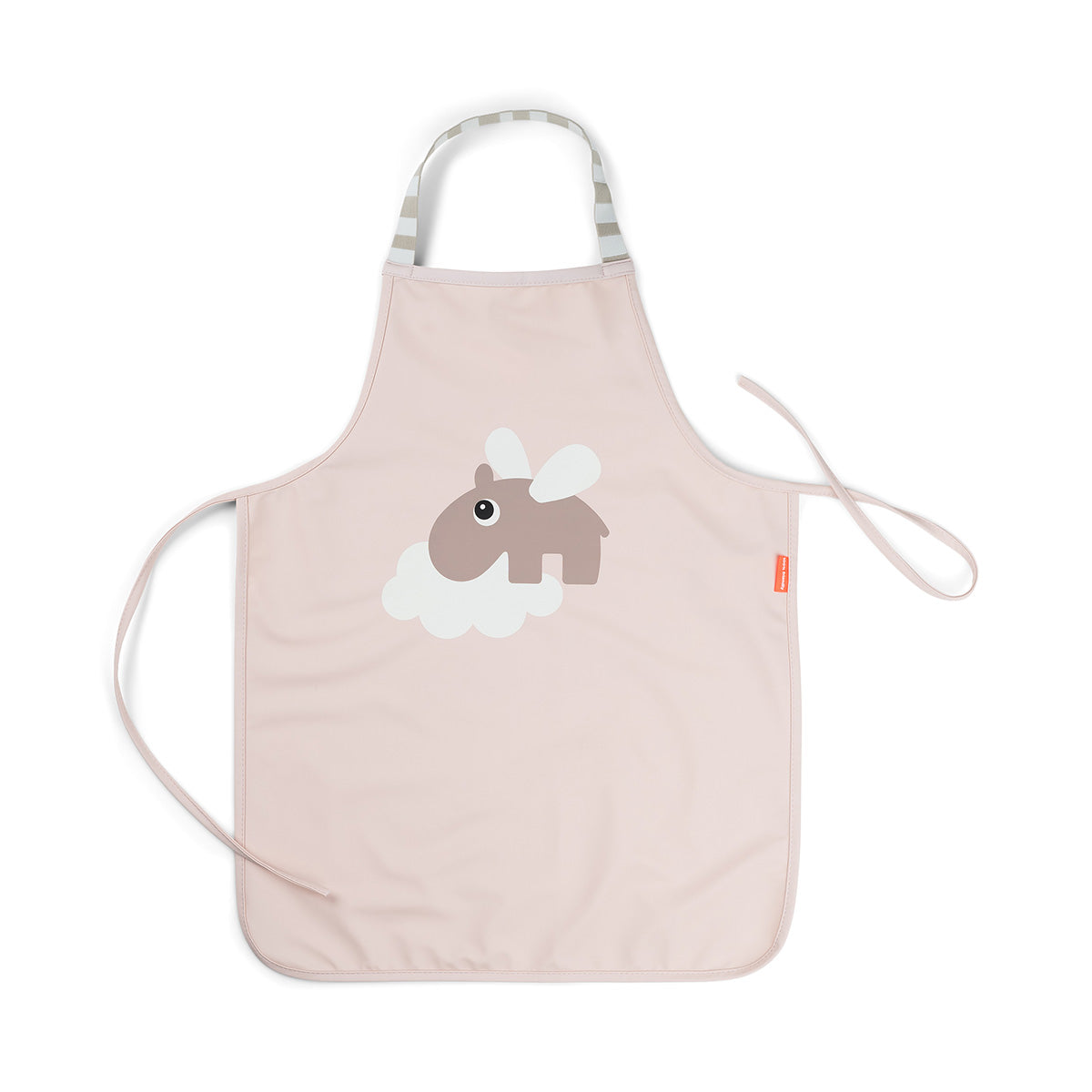 Tablier imperméable pour enfants - Happy clouds - Rose