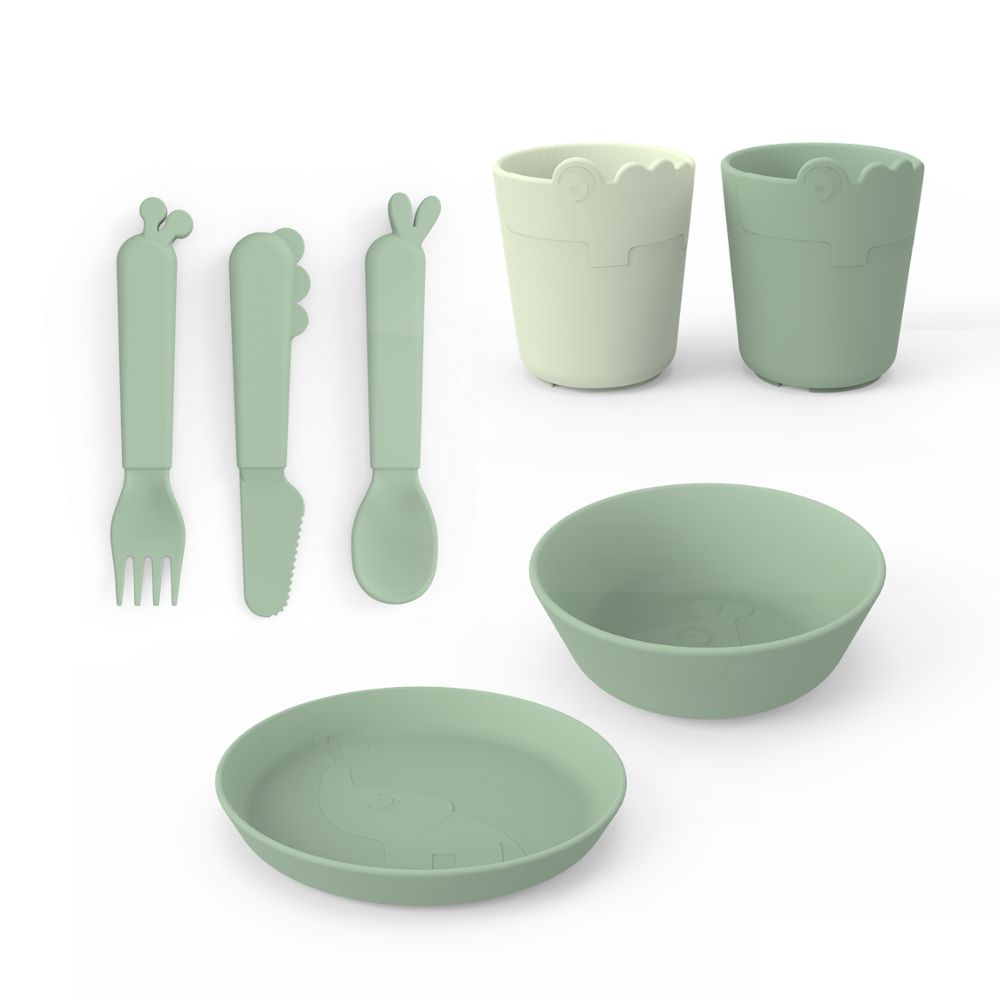 outlet Mahlzeitenset - grün