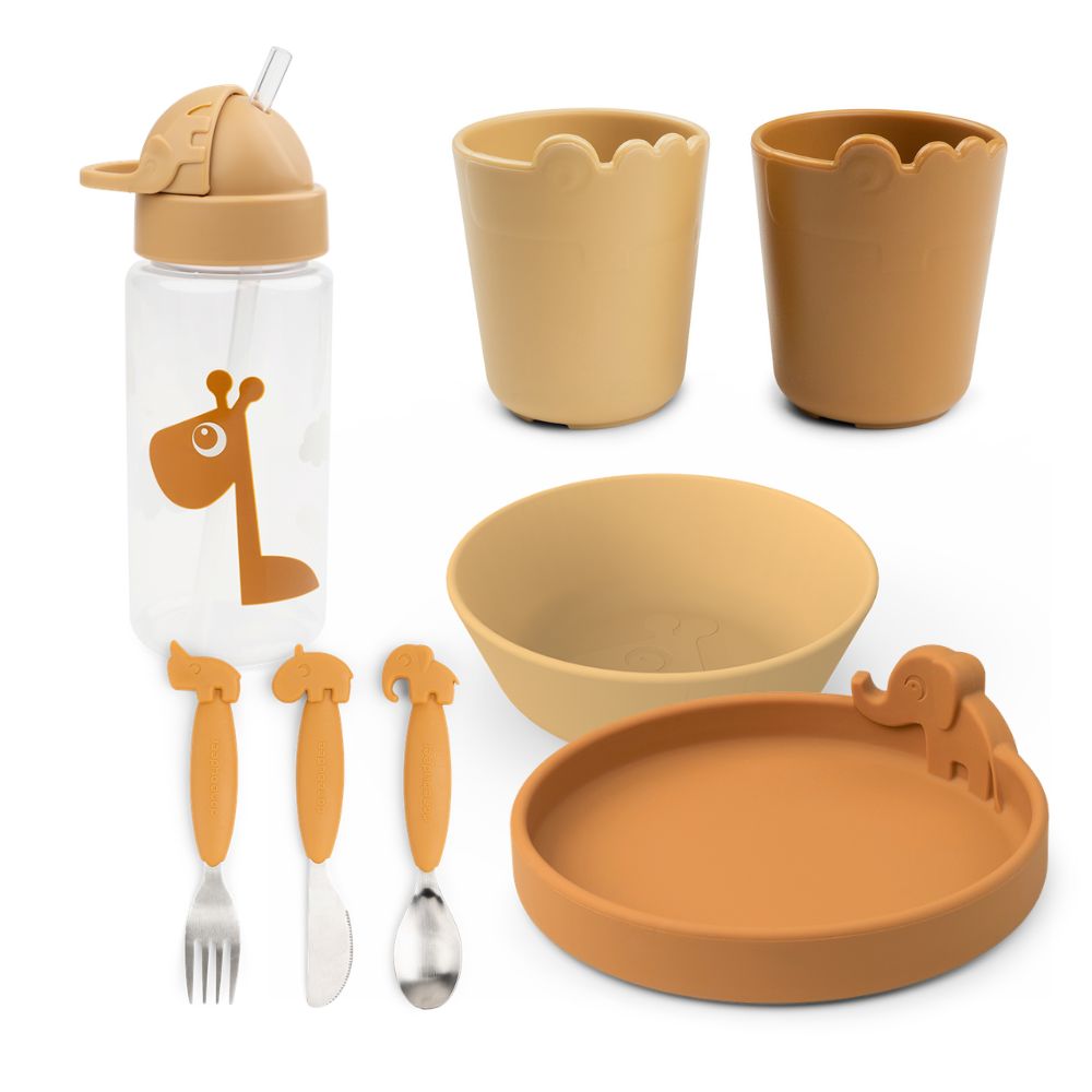 outlet meal set - senfgelb