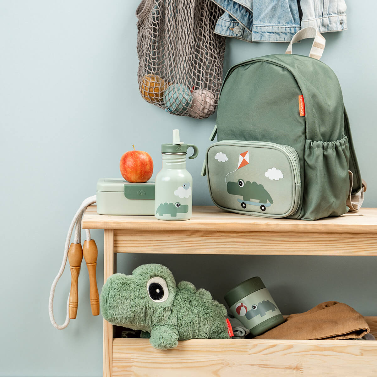 off to school bundle - green