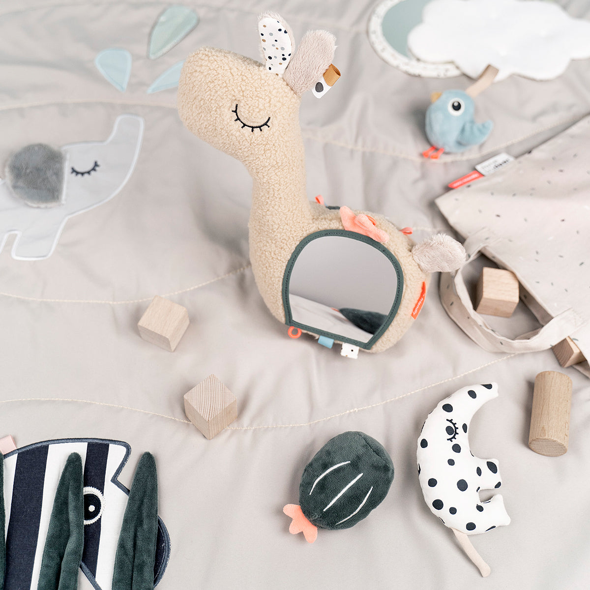 Activity floor mirror - Lalee - Sand - Lifestyle