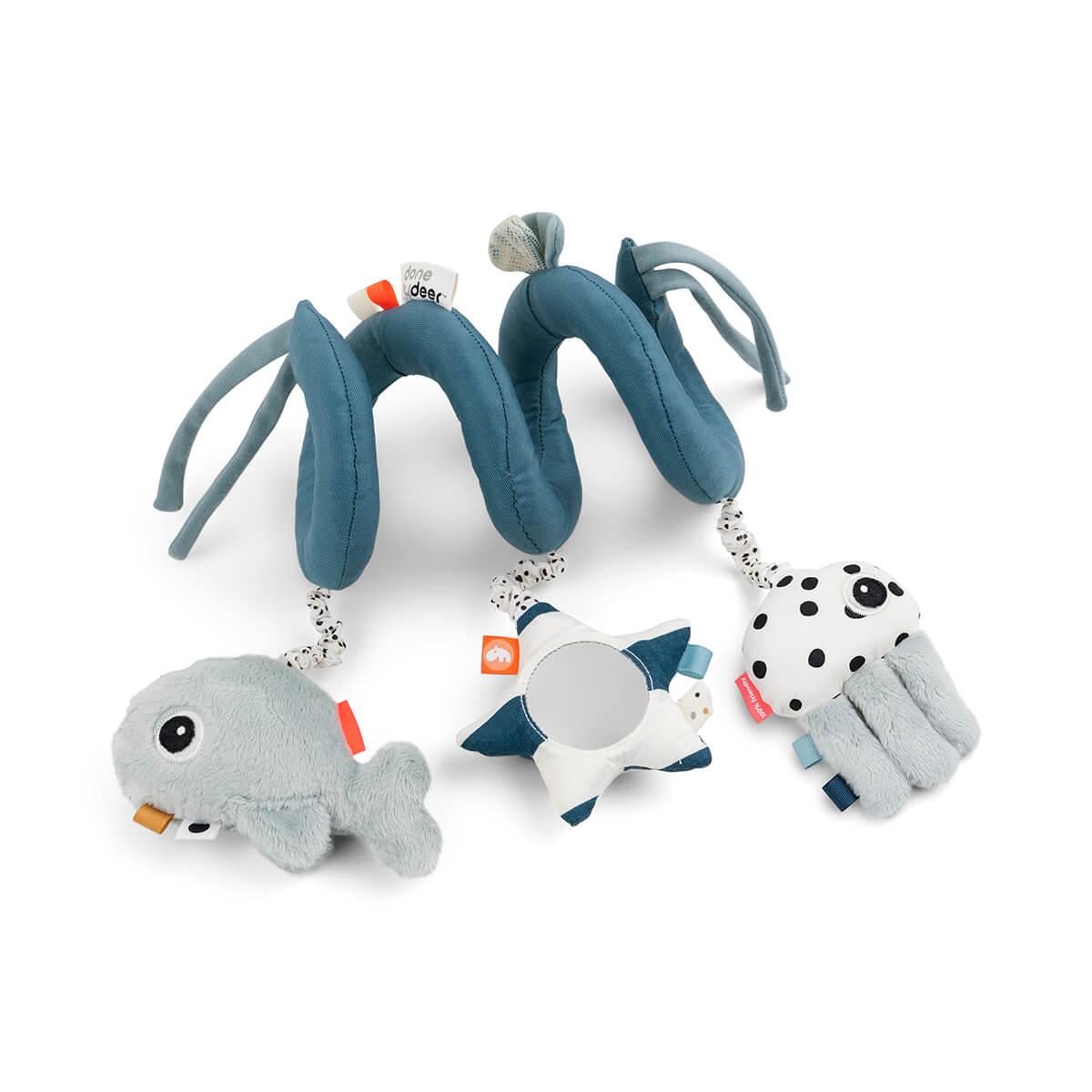 Activity spiral - Sea friends - Blue