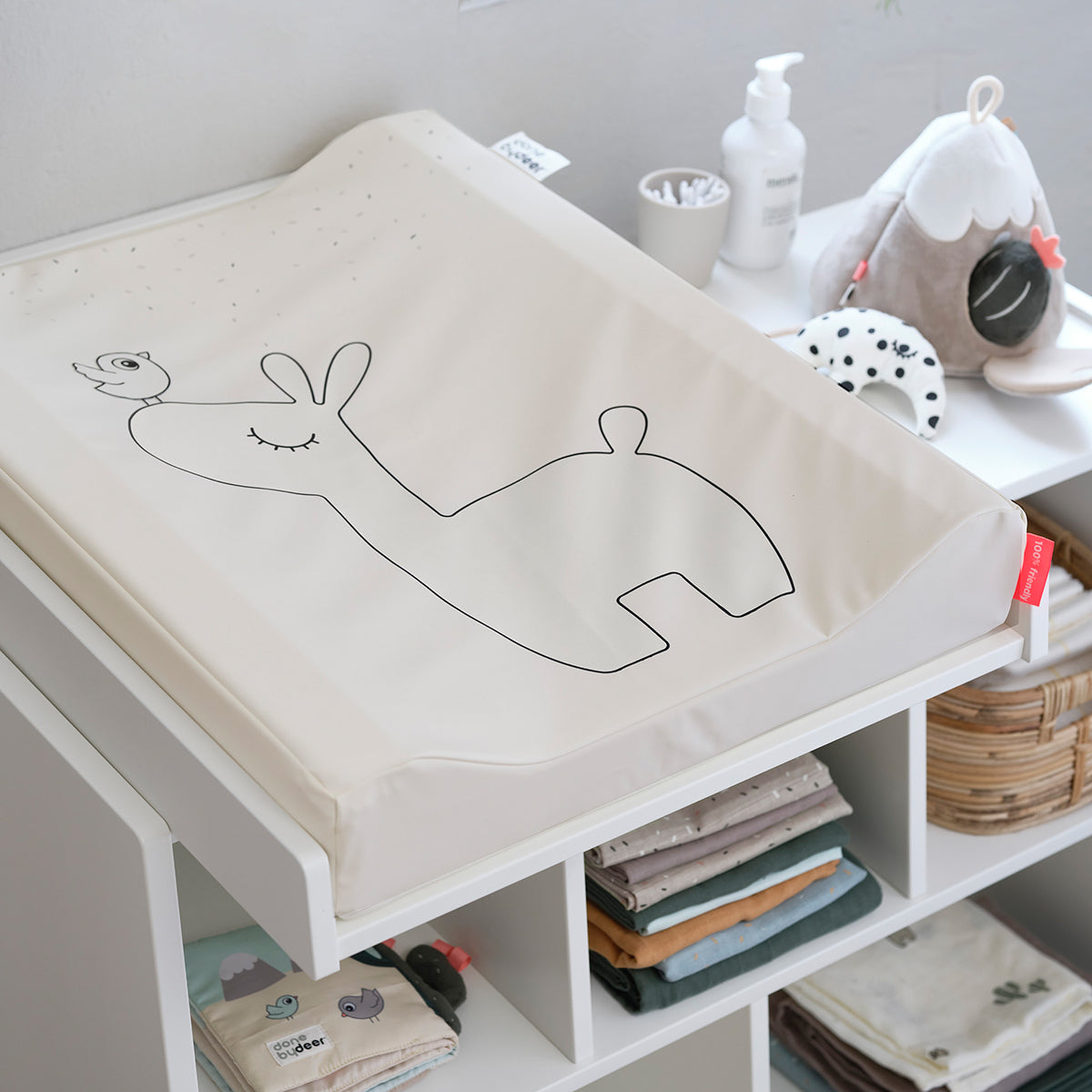 Changing pad easy wipe - Lalee - Sand - Lifestyle