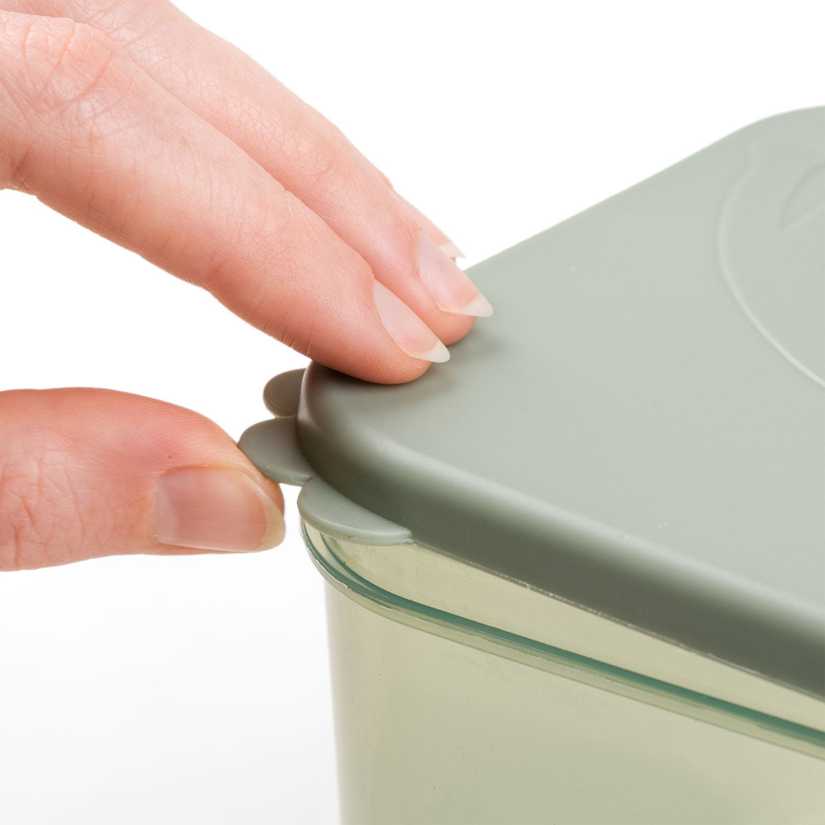 Food storage container set L - Elphee - Green