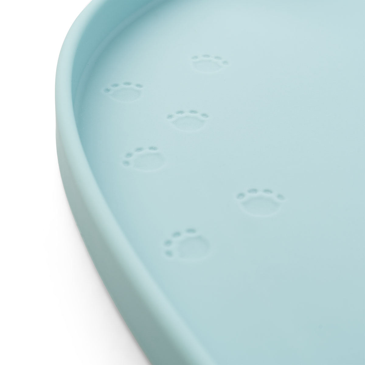 High edge silicone placemat - Elphee - Blue