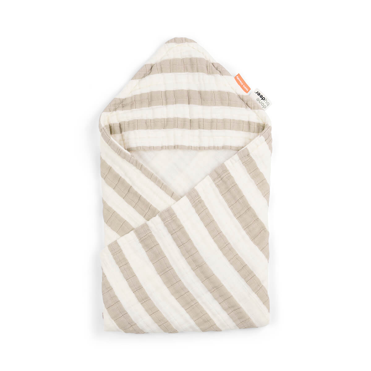 Cape de bain - Stripes - Sable