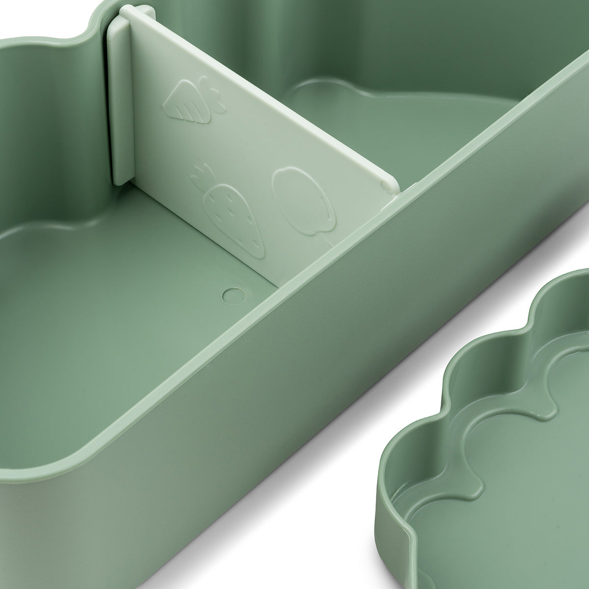 Kiddish caja de almuerzo - Croco - Verde