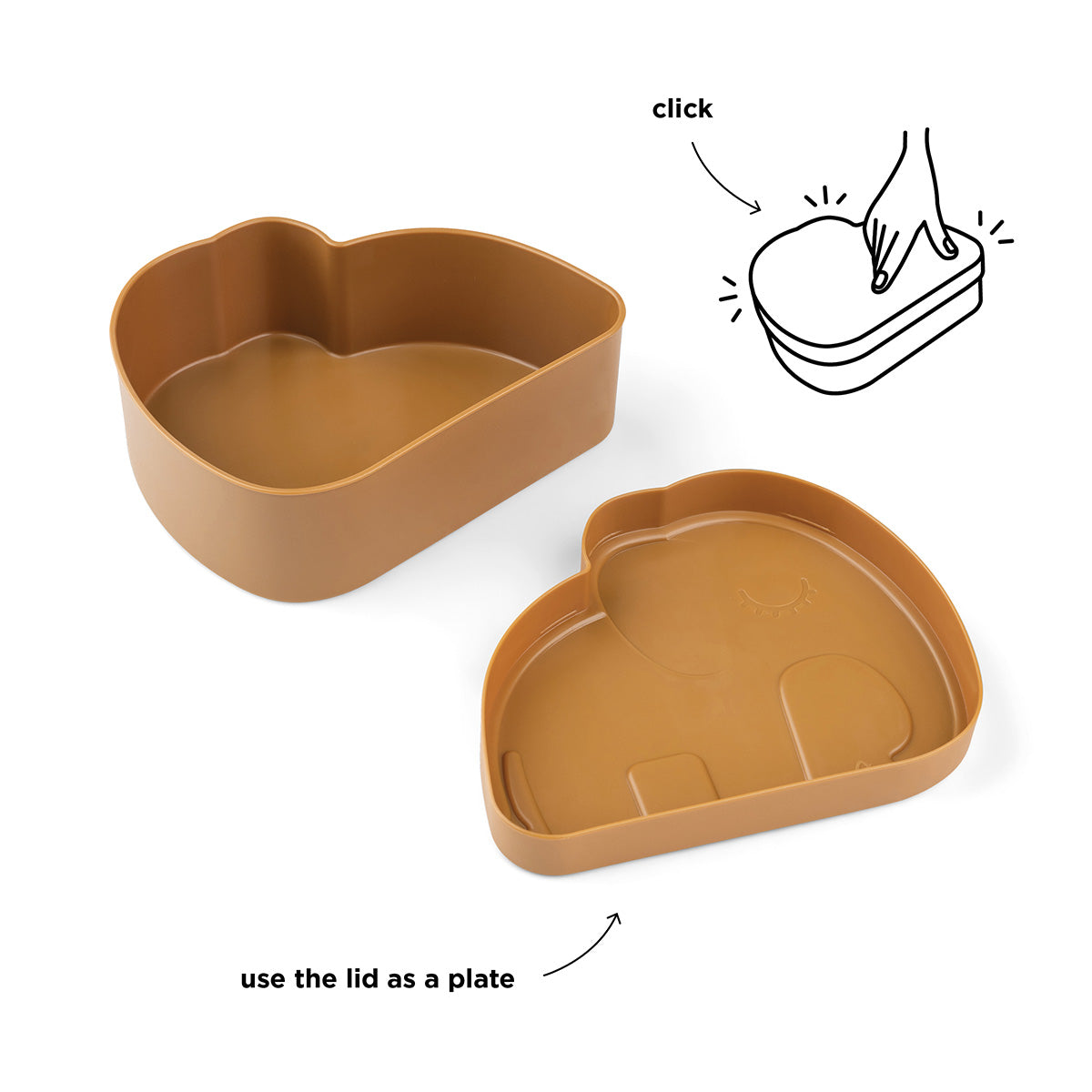 Kiddish caja de almuerzo - Elphee - Mostaza